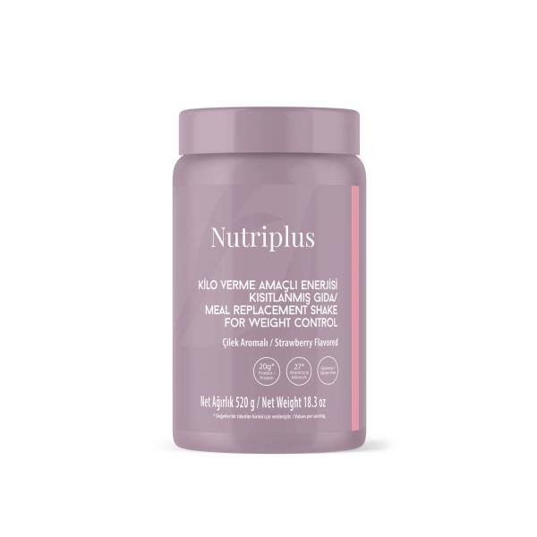 Nutriplus koktejl na hubnutí s jahodovou příchutí (