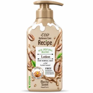 EVA Optimum Care Recipe Age-Defying Blend Lotion Mocha Scent 370 ml